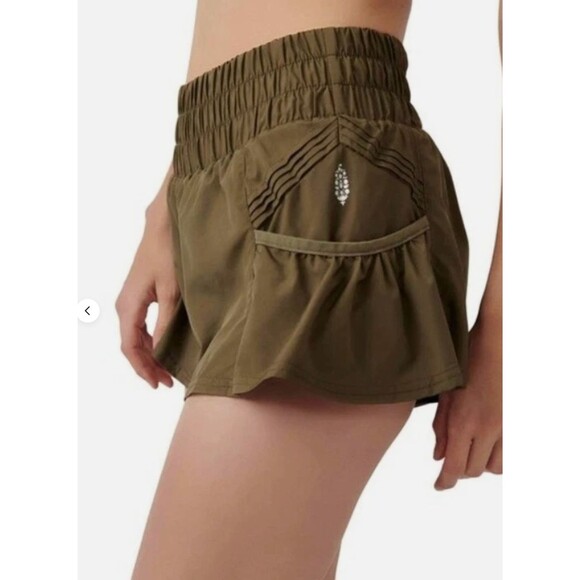 Free People FP Movement Get Your Flirt On Shorts NWOT XS - Picture 1 of 5